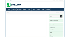 Desktop Screenshot of dakumo.com